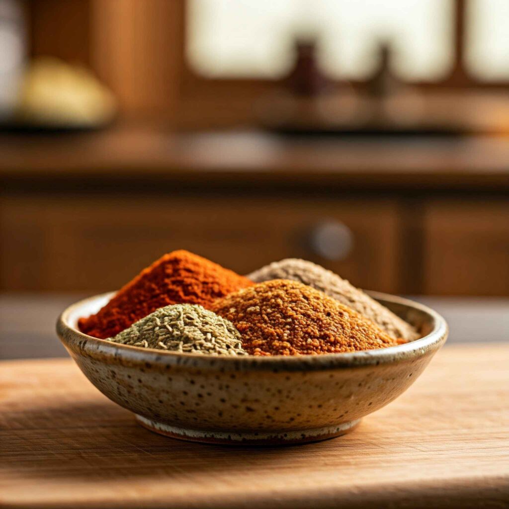 Combine Spices: In a small bowl, blend 2 tablespoons chili powder, 1 tablespoon cumin, 1 teaspoon paprika, 1/2 teaspoon oregano, and salt and pepper to taste. This homemade taco seasoning will add an authentic, robust flavor to the wagyu beef, elevating the wagyu tacos recipe beyond the ordinary.