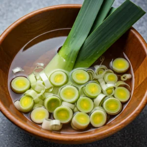 recipe for soup using leeks and beef