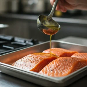 poached coho salmon recipe