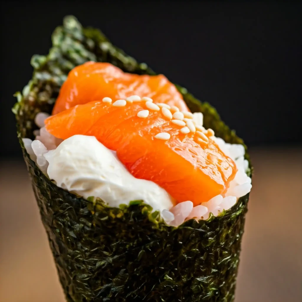 Temaki Salmon Cream Cheese​ 10 Temaki Salmon Cream Cheese​