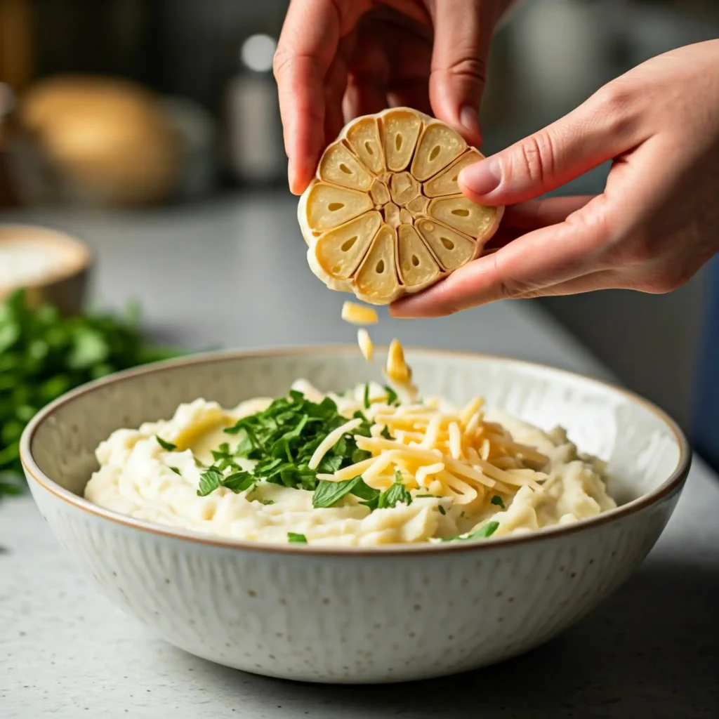 Flavor Boost: Stir in roasted garlic, shredded cheese, or a sprinkle of fresh herbs like chives or parsley for extra oomph.