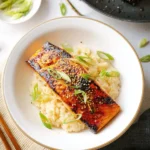 miso salmon rice bowl recipe