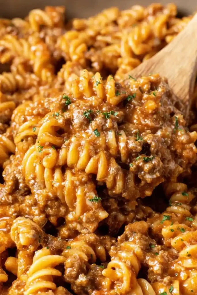Creamy Ground Beef Pasta Recipe