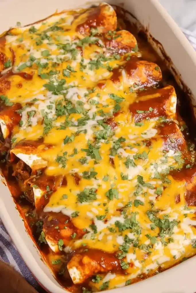 Easy Cheesy Ground Beef Enchiladas 1 ground beef recipes