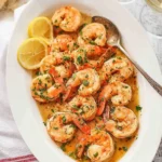 Easy Shrimp Scampi Recipes with garlic butter and lemon