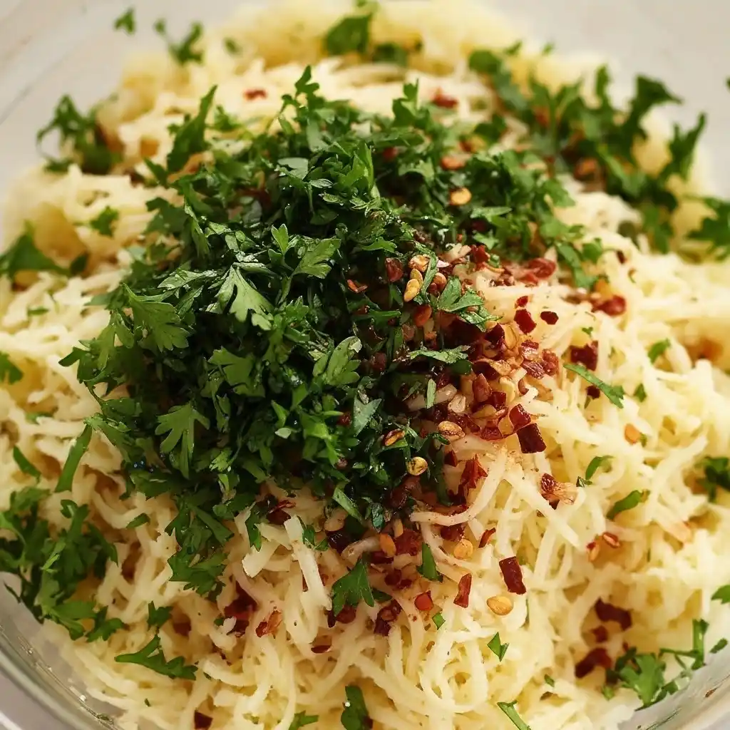 breadcrumb topping for baked shrimp scampi