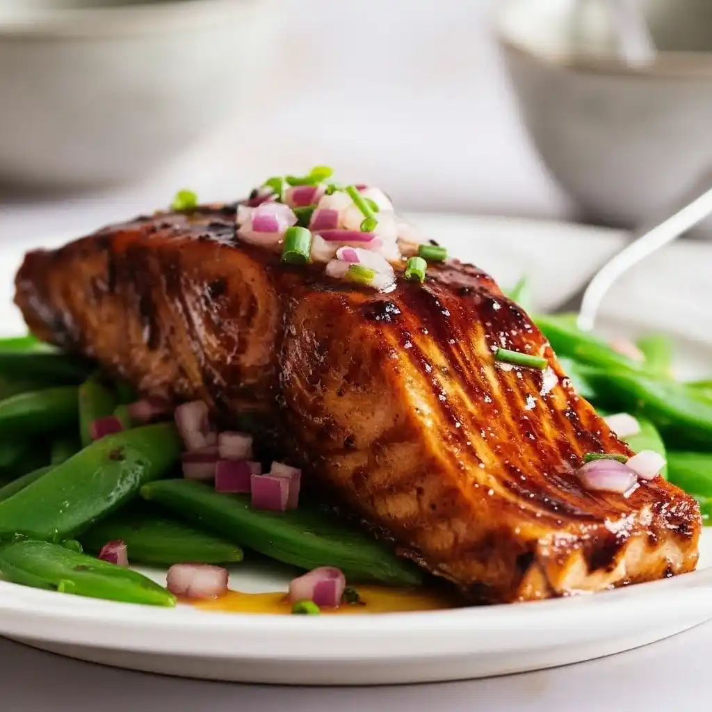 Cheesecake Factory-style miso salmon with glaze