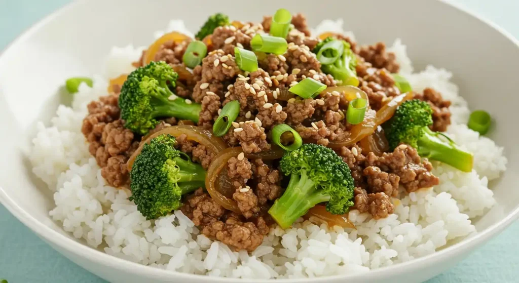 Easy Ground Beef Broccoli Recipe