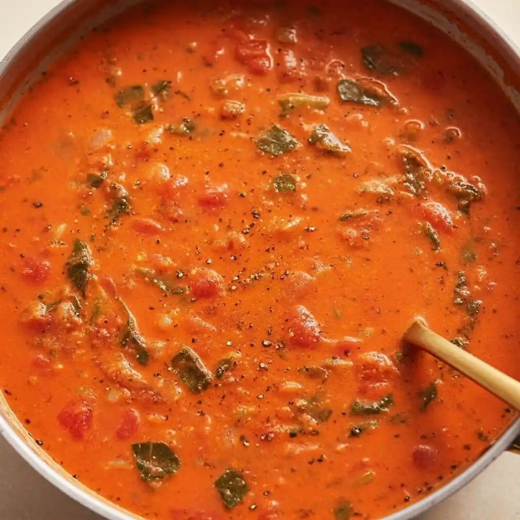 ground beef cherry tomato pasta skillet simmer sauce Ground Beef and Cherry Tomato Pasta Skillet