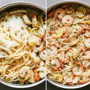 One Pan Shrimp Scampi