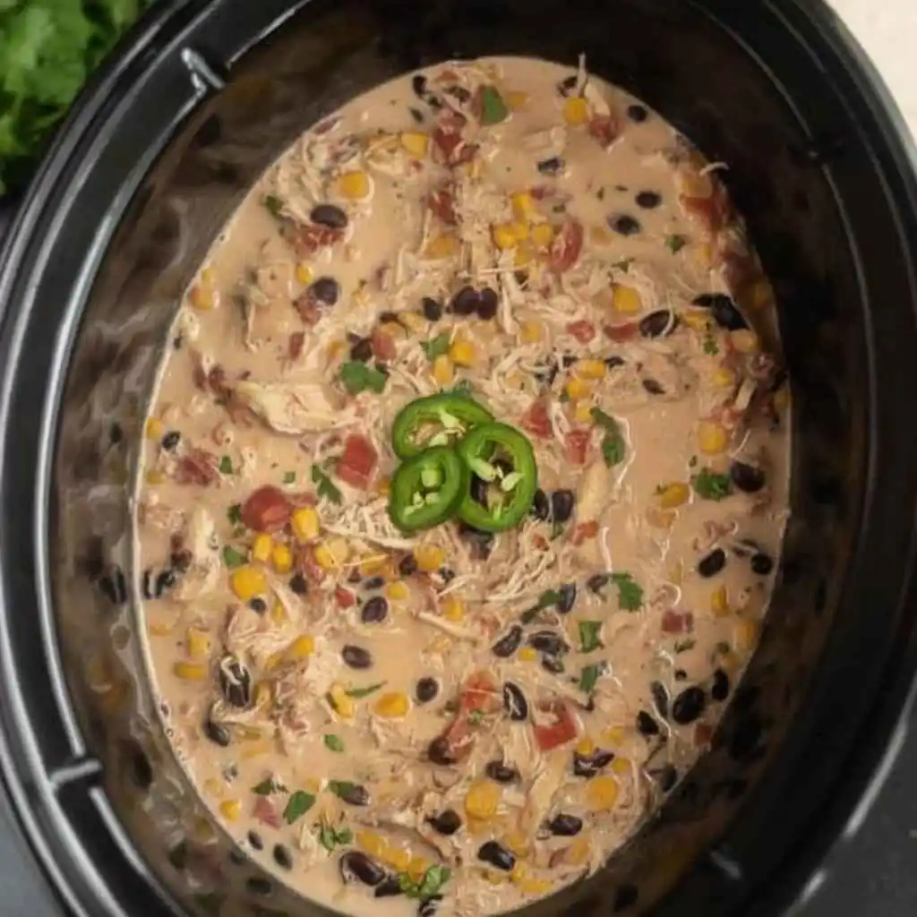 Fiesta Chicken Crock‑Pot