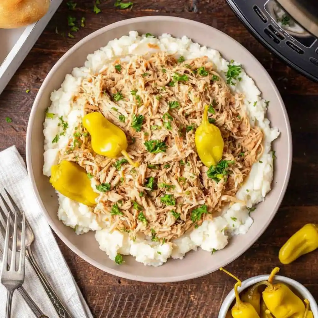 Mississippi Chicken Crock‑Pot