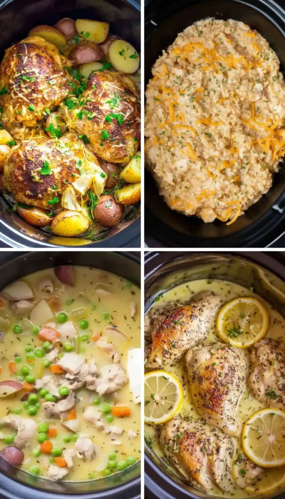 Easy Crock Pot Chicken Recipes
