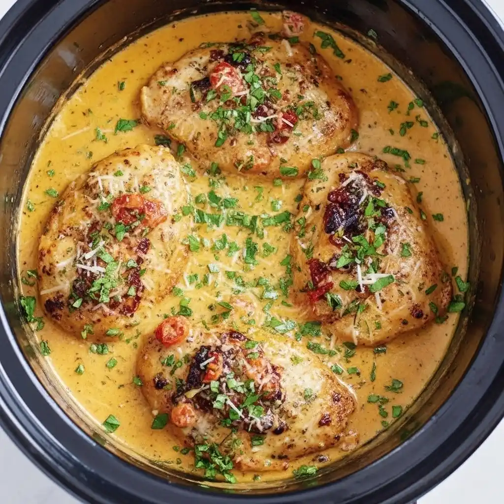 Marry Me Chicken Crock‑Pot