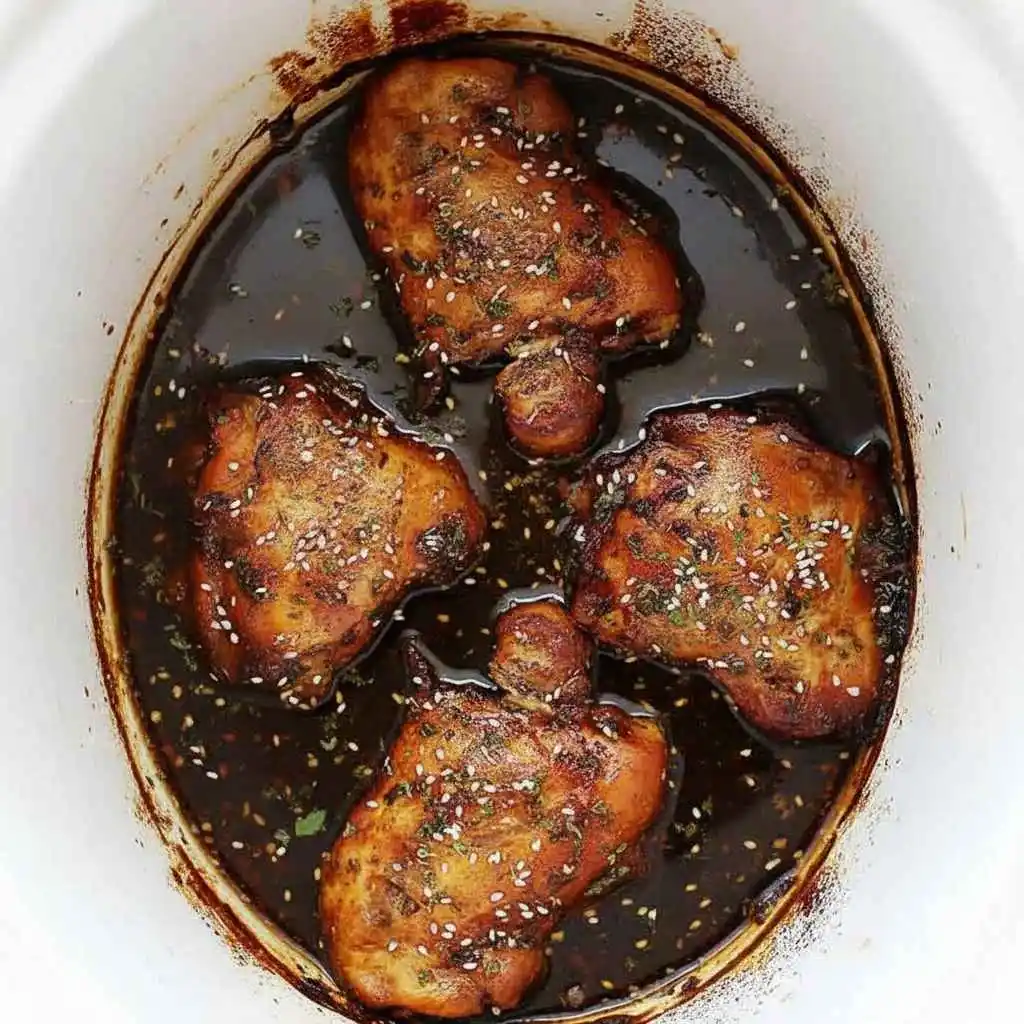 Crockpot Honey Garlic Chicken