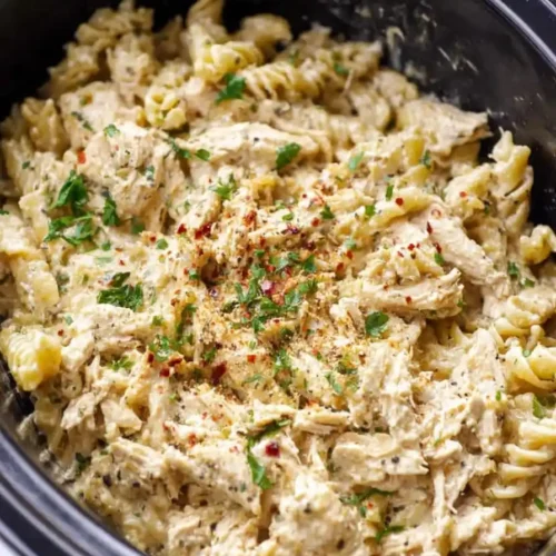 creamy garlic parmesan chicken pasta