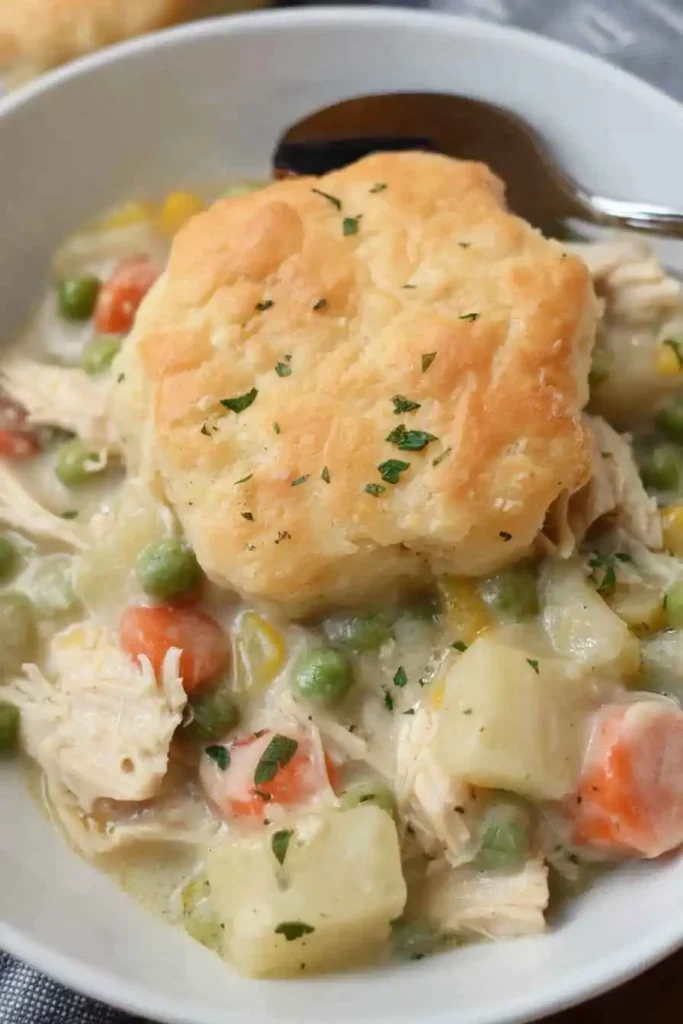 Crockpot Chicken Pot Pie